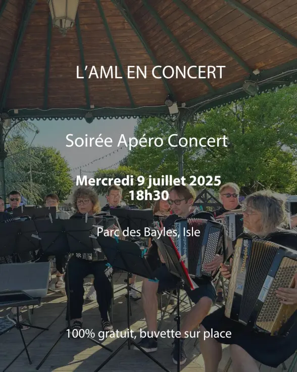 Soirée apéro concert à Isle