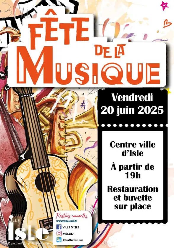 Fête de la musique 2025 à Isle
